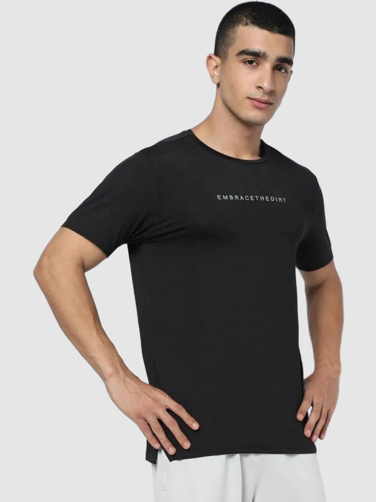 Performax Men Typography Printed T-shirt