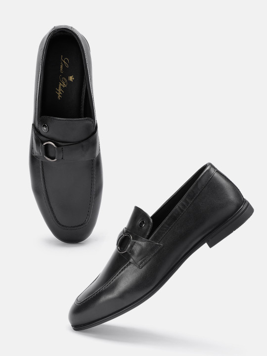 Louis Philippe Men Leather Formal Loafers