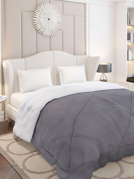 Monte Carlo Grey & Grey Mild Winter 210 GSM Comforter