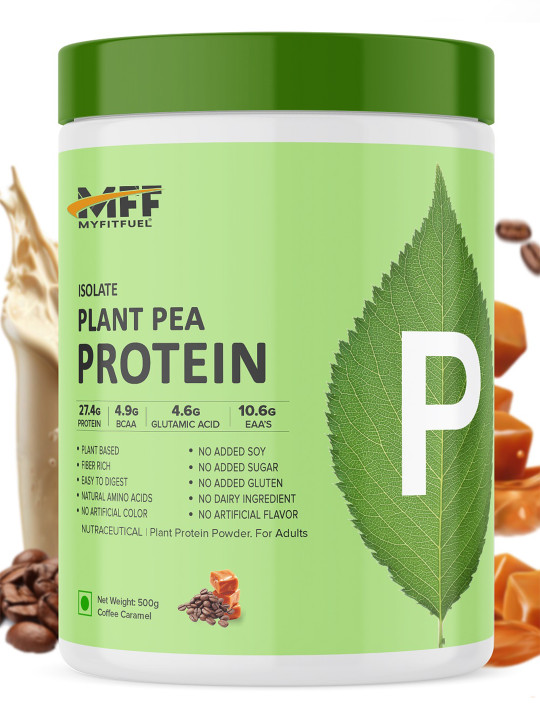 MyFitFuel Plant Pea Protein Isolate- Coffee Caramel-500g
