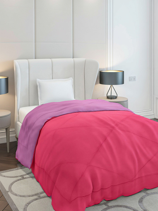 Monte Carlo Beige & Pink Mild Winter 210 GSM Comforter