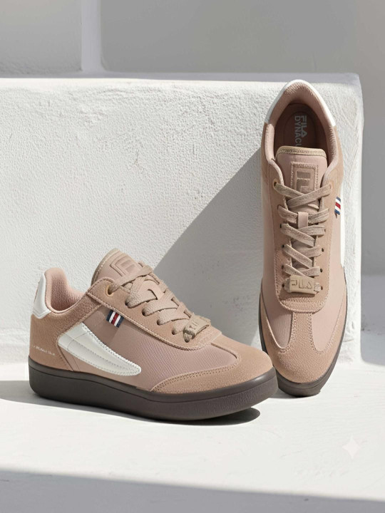 FILA Unisex ASHER TEXTILE Solid Lace-Ups Sneakers