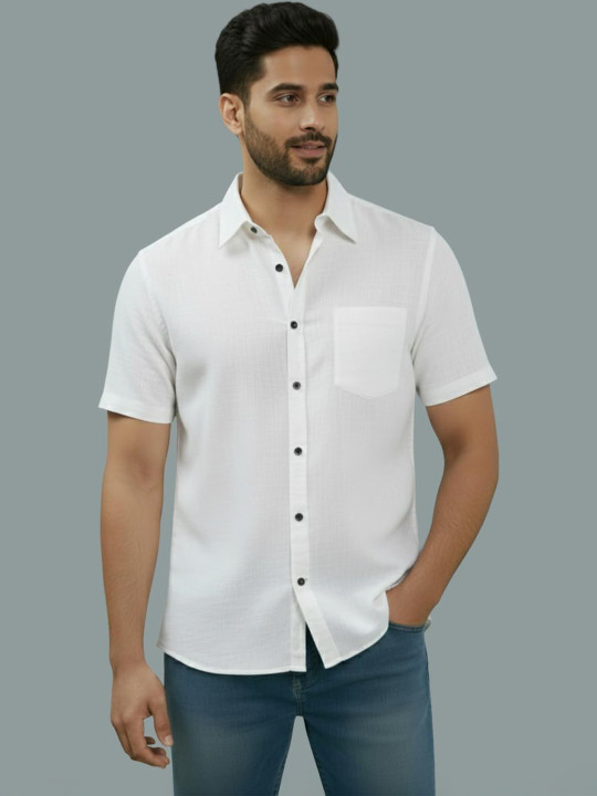 Vida Loca Men Smart Slim Fit Casual Shirt