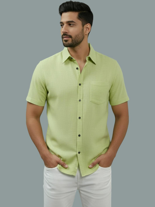Vida Loca Men Smart Slim Fit Casual Shirt