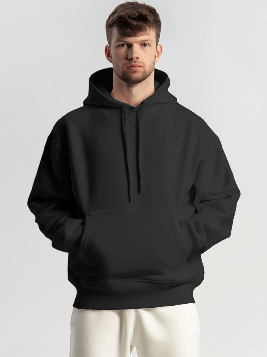 BULL CLOTHING Men Printed Hooded Sweatshirt