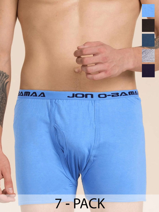 Rupa Jon Pack Of 7 Assorted Long Trunk