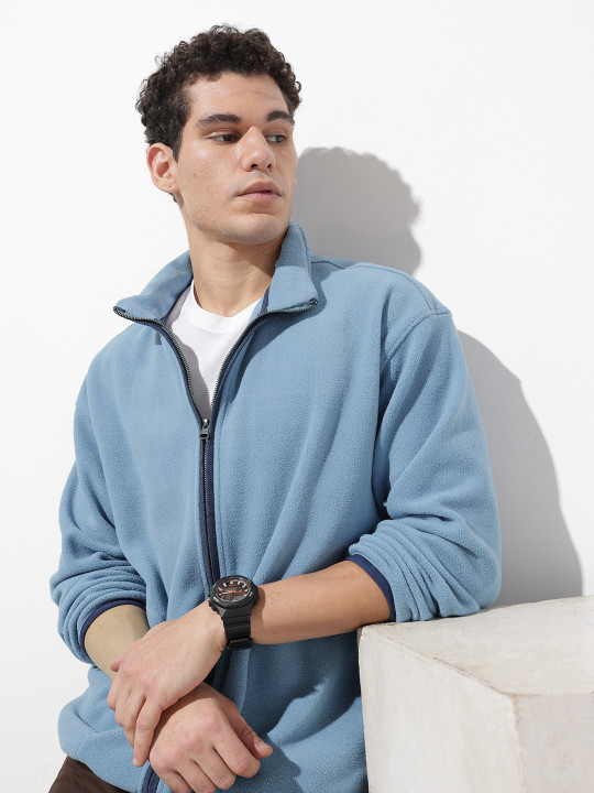 Roadster The Life Co. Mock Collar Sweatshirt