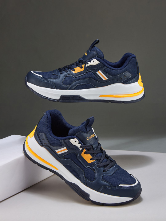 Campus Harmony Men Contrast Sole Lace-Ups Sneakers