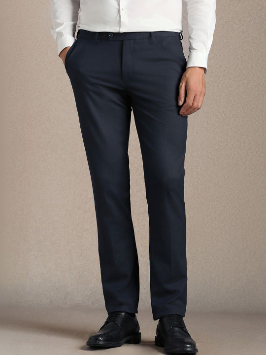 Louis Philippe Men Slim Fit Trousers