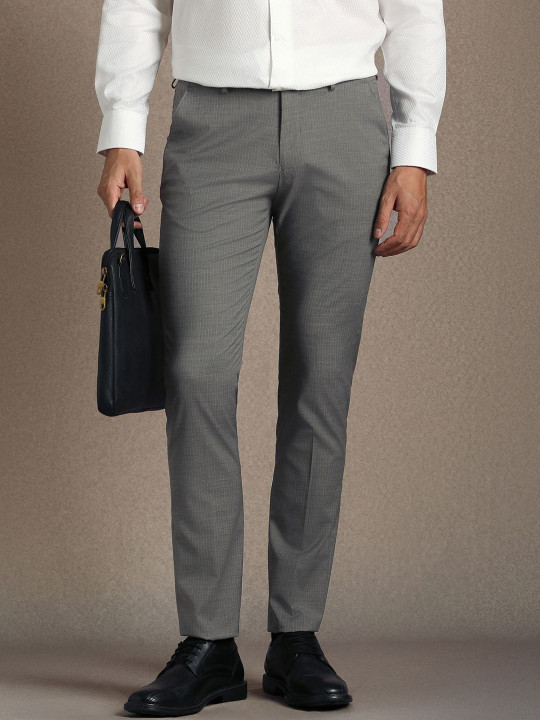 Louis Philippe Men Slim Fit Trousers