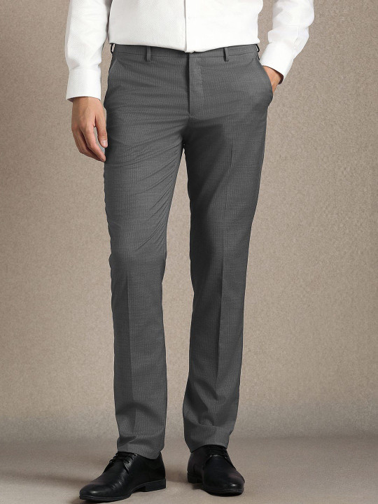 Louis Philippe Men Slim Fit Trousers