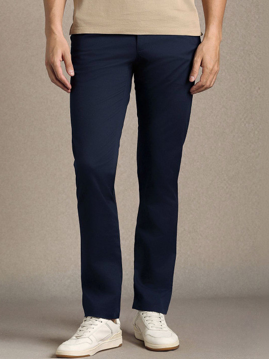 Louis Philippe Sport Men Slim Fit Trousers
