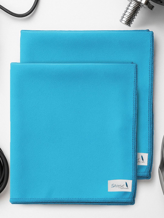 Story@home Pack Of 2 Gym Towel
