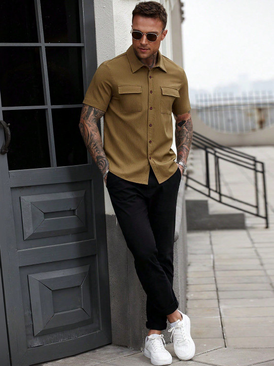 LERIYA FASHION Men Casual Shirt