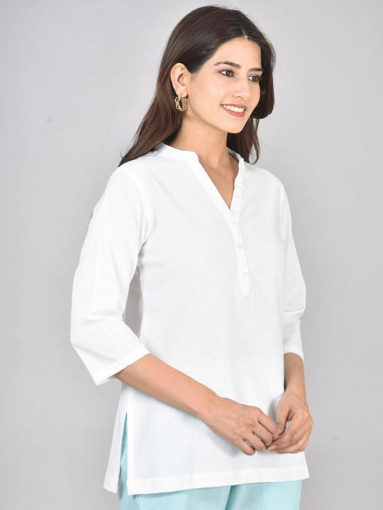 ARUWA FASHION Pure Cotton Kurti