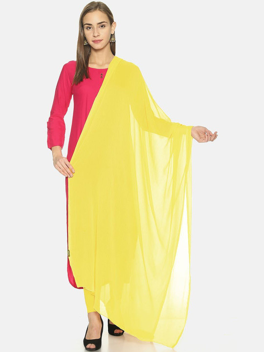 TWIN BIRDS Women Nylon Chiffon Lightweight Soft Dupatta
