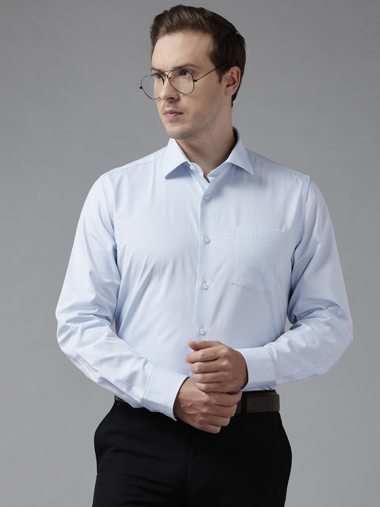 Blackberrys Micro Ditsy Slim Fit Formal Shirt