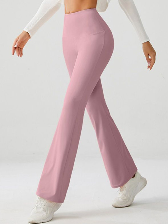 XFyt High Rise Flared Ankle Length Yoga Tights