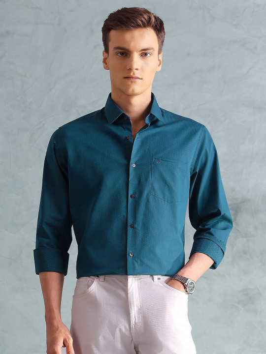 Arrow Men Smart Slim Fit Opaque Formal Shirt