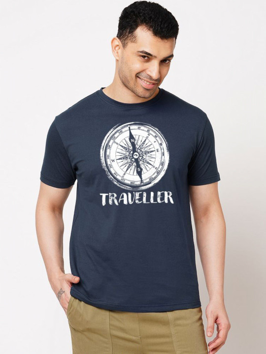 Wear Your Opinion Men Graphic Printed Round Neck Cotton T-shirt