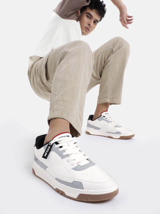 FCUK Men Perforated Sneakers