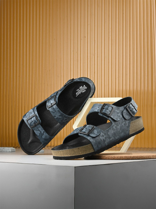 Roadster The Lifestyle Co Men Printed Comfort Sandals