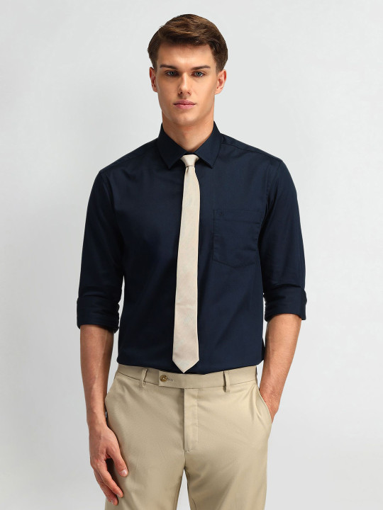 Arrow Men Slim Fit Opaque Formal Shirt