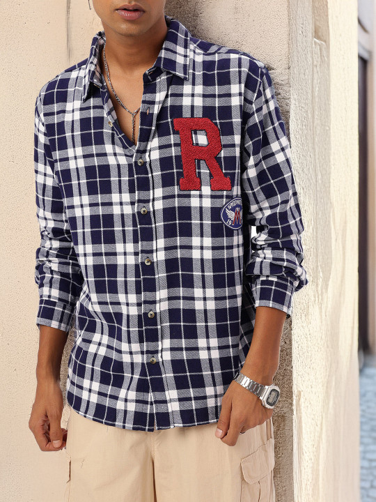 Kook N Keech X fwd Sporty Checked Relaxed Fit Shirt
