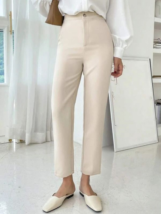 Chemistry Women High-Rise Regular Fit Trousers