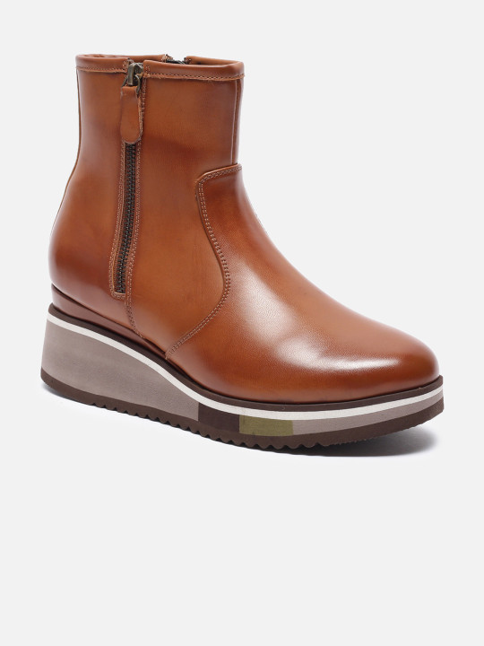 Allen Solly Woman - Women Casual Block-Heeled Boots