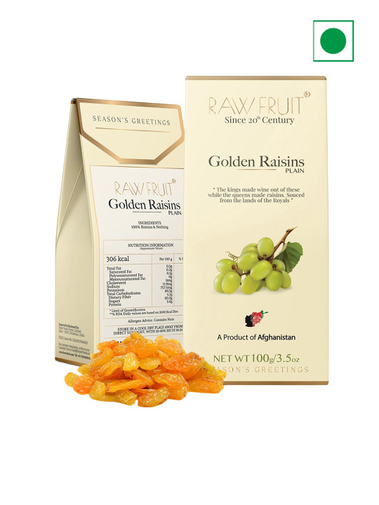 RawFruit Raisins 100 Grams