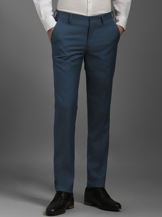 Louis Philippe Men Slim Fit Trousers