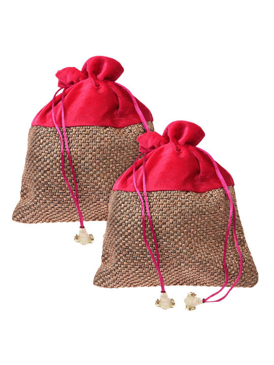 Kuber Industries Unisex Embroidered Potli Clutch