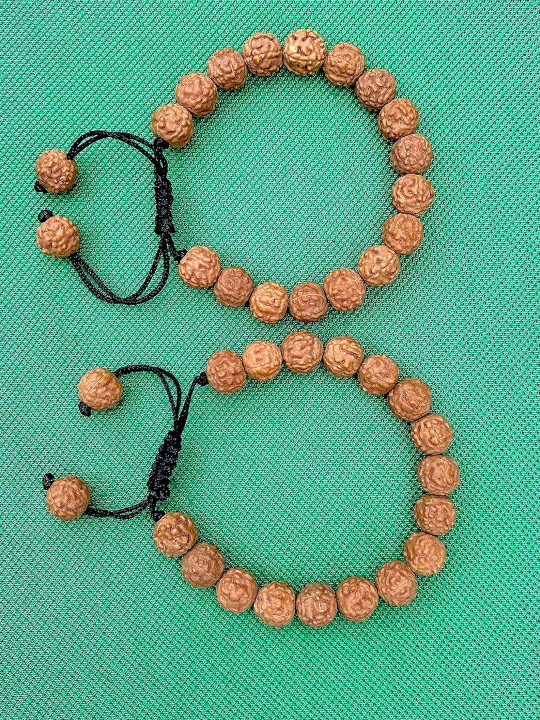 HONODIX Unisex 2 Wood Wraparound Bracelet