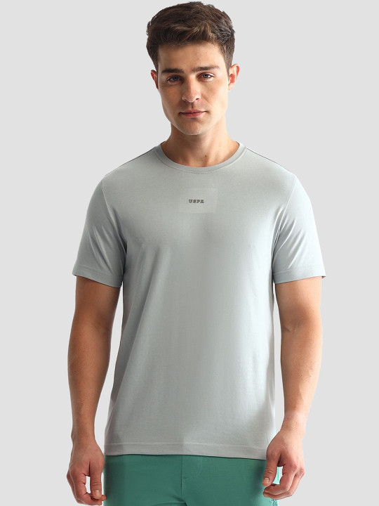 U.S. Polo Assn. Men Comfort Fit Round Neck Lounge T-Shirt