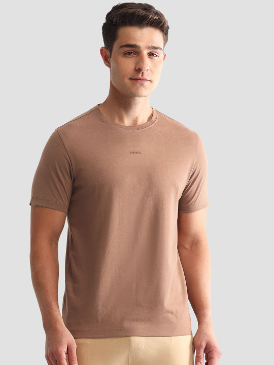 U.S. Polo Assn. Men Comfort Fit Round Neck Lounge T-Shirt