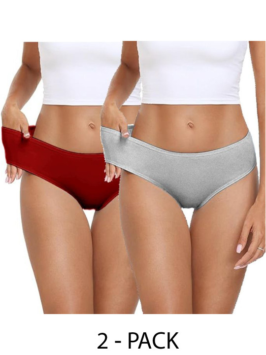 Diving Deep Pack Of 2 Cotton Hipster Briefs