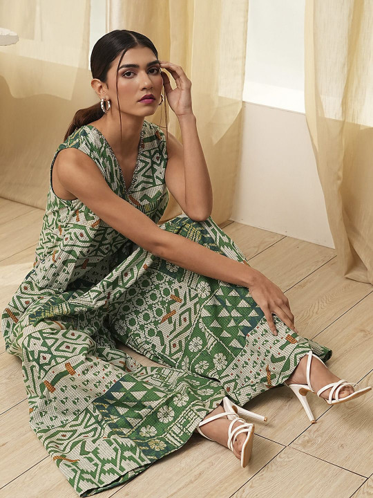Biba Printed Basic Jumpsuit