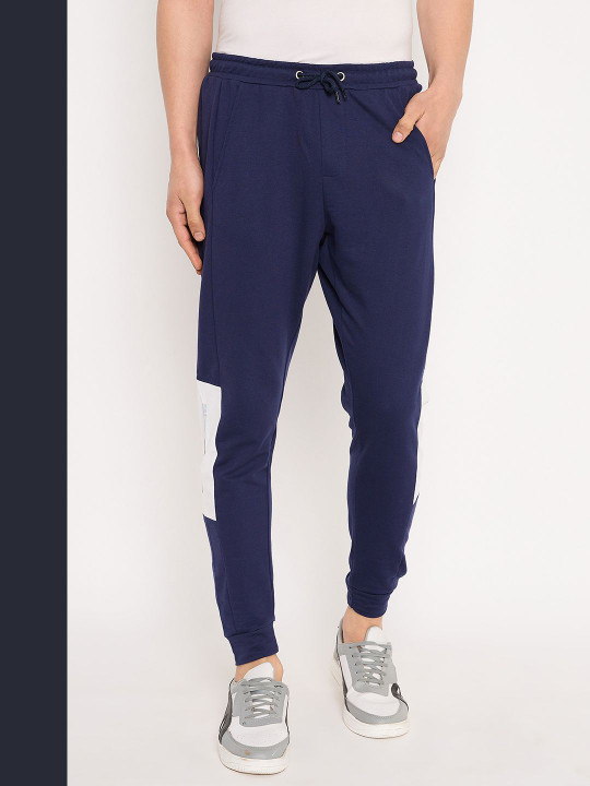 GET GOLF Men Cotton Mid-Rise Joggers