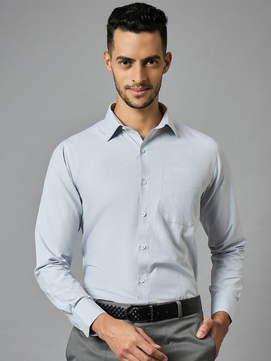 LOUIS STITCH Men Classic Opaque Formal Shirt