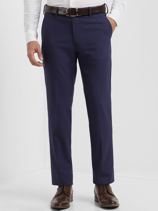 Allen Solly Sport Men Slim Fit Formal Trousers