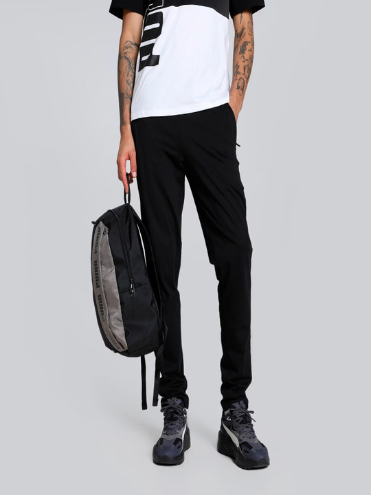 Moda Rapido Men Pack Of 2 Cotton Straight Fit Track Pants