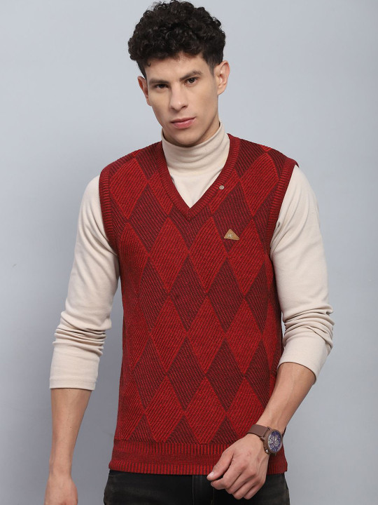 Monte Carlo Men Woollen Sweater Vest