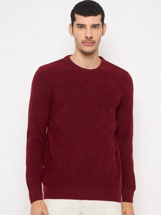 Duke Men Cable Knit Pullover