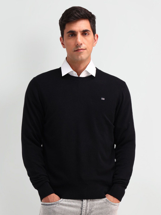 Arrow Sport Men Pullover Cotton Sweater