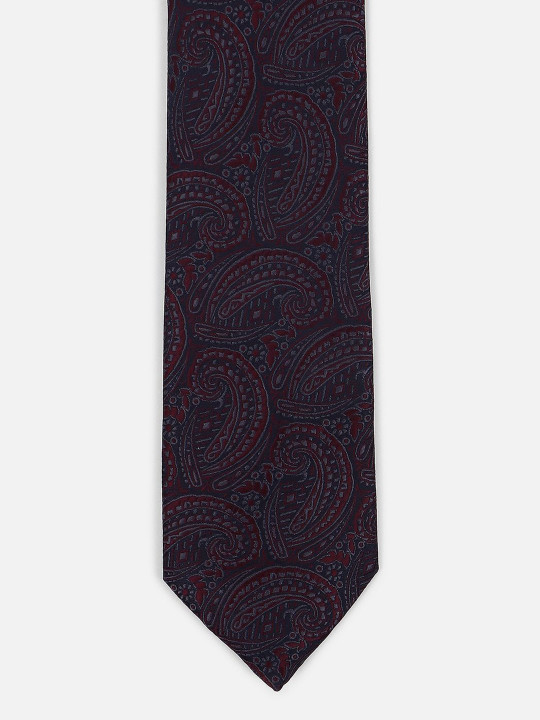 Van Heusen Men Printed Skinny Tie