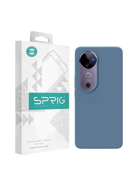 SPRIG vivo V40 Pro Liquid Silicone Back Cover
