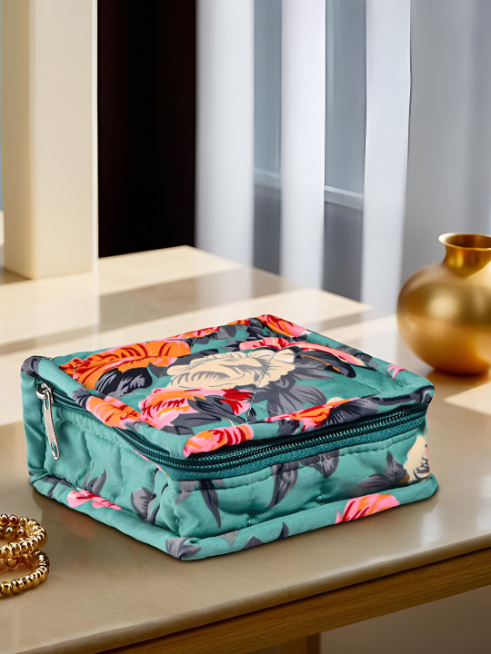 Aura Green Set of 1 Regular Jewellery Organiser Organisers