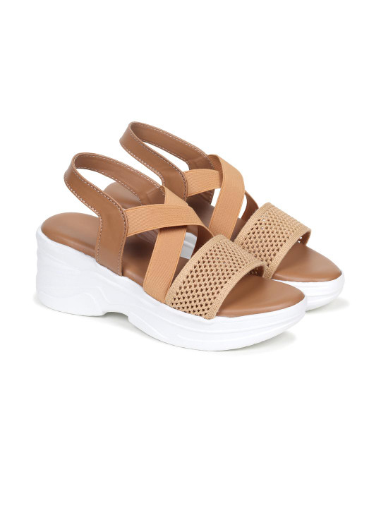 HimQuen Women Beige Sandals