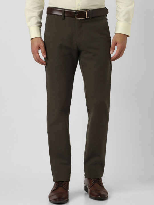 Van Heusen Men Slim Fit Formal Trousers